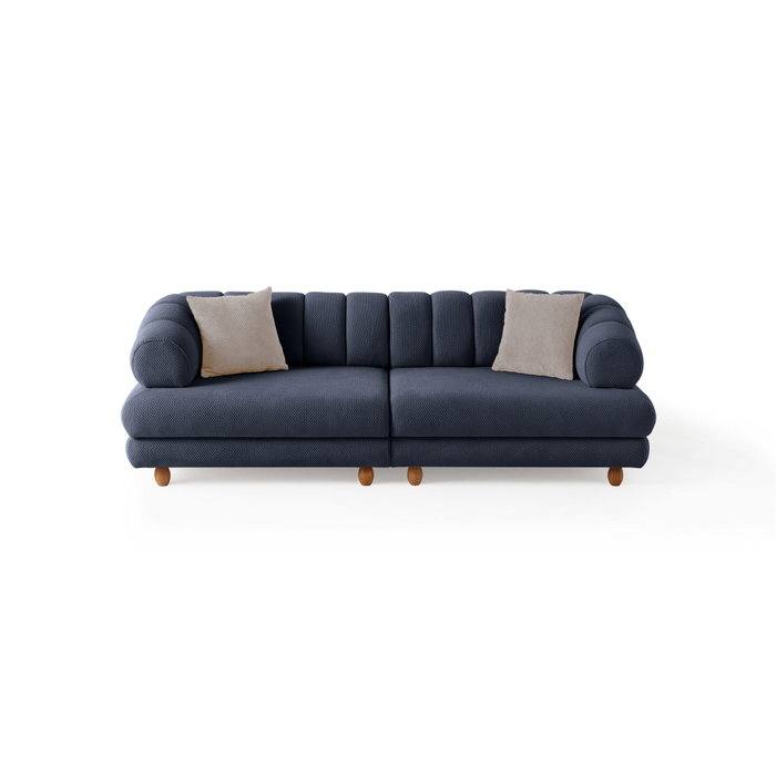 Atelier Del Sofa Gloria - Sofá de 3 plazas Azul marino